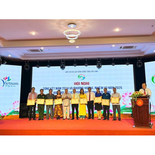 Hội Nghị Tổng Kết Hoạt Động Năm 2024 Và Triển Khai Phương Hướng Nhiệm Vụ Năm 2025 Của Hiệp Hội Du Lịch Đồng Bằng Sông Cửu Long